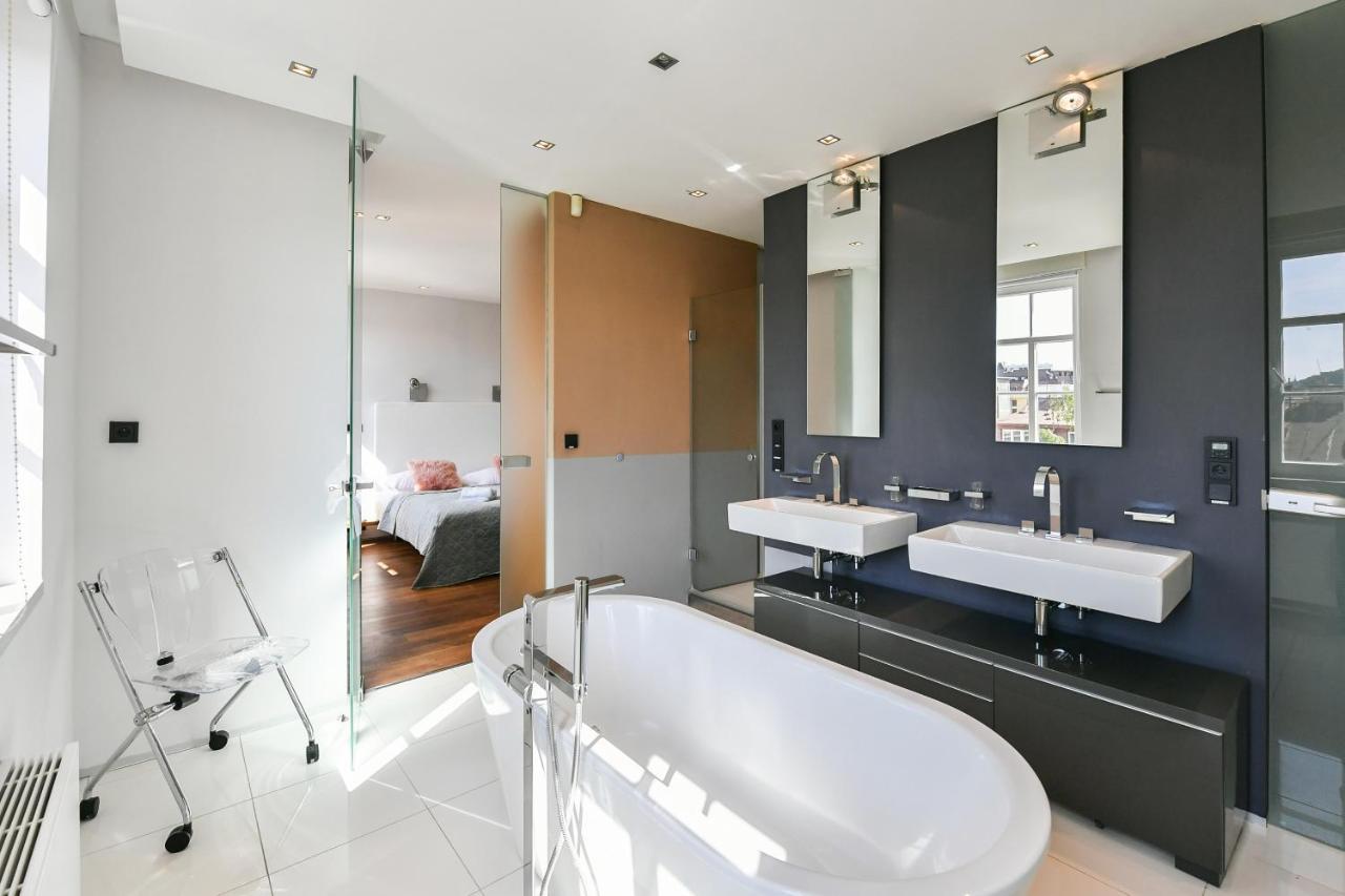 Luxury Central Penthouse With Sauna, Terrace, 250M2, 5Bdrm, 3Bthrm 프라하 외부 사진